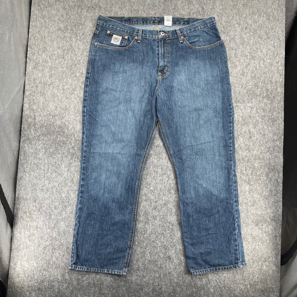 Cinch Jeans 40x30 Straight Leg Blue Denim White Label Relaxed Fit
